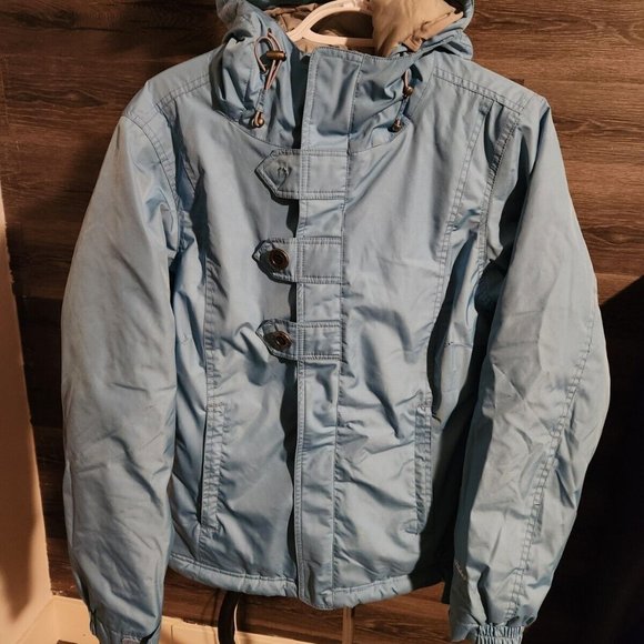 Betty Rides Snowboarding Jacket Women Size M PinkyPop 123 - Picture 2 of 12